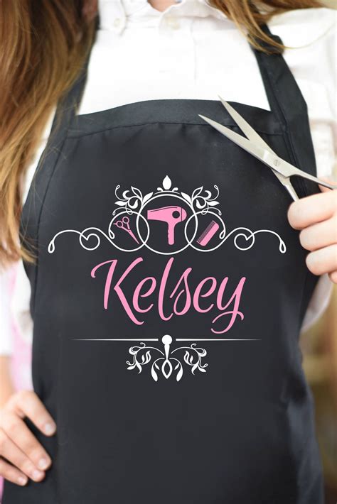 custom stylist aprons